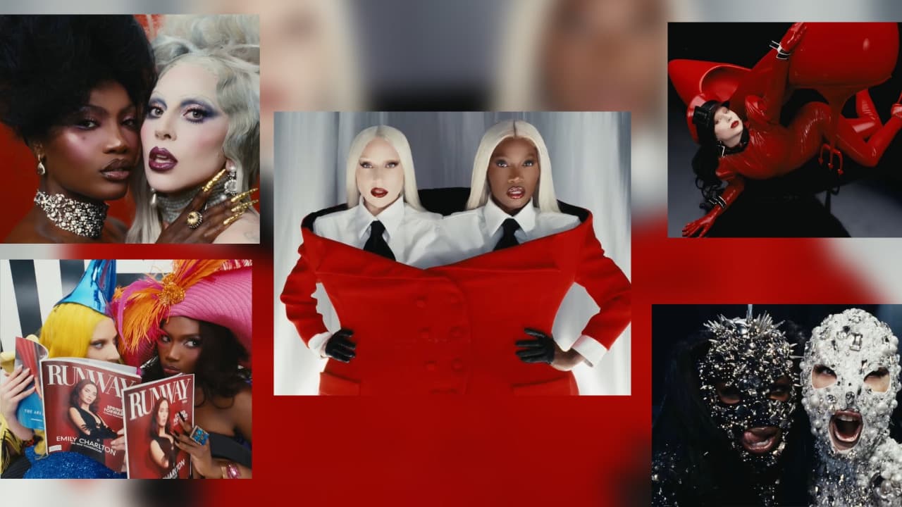 Lady Gaga e Doechii transformam novo videoclipe num manifesto de moda contemporânea