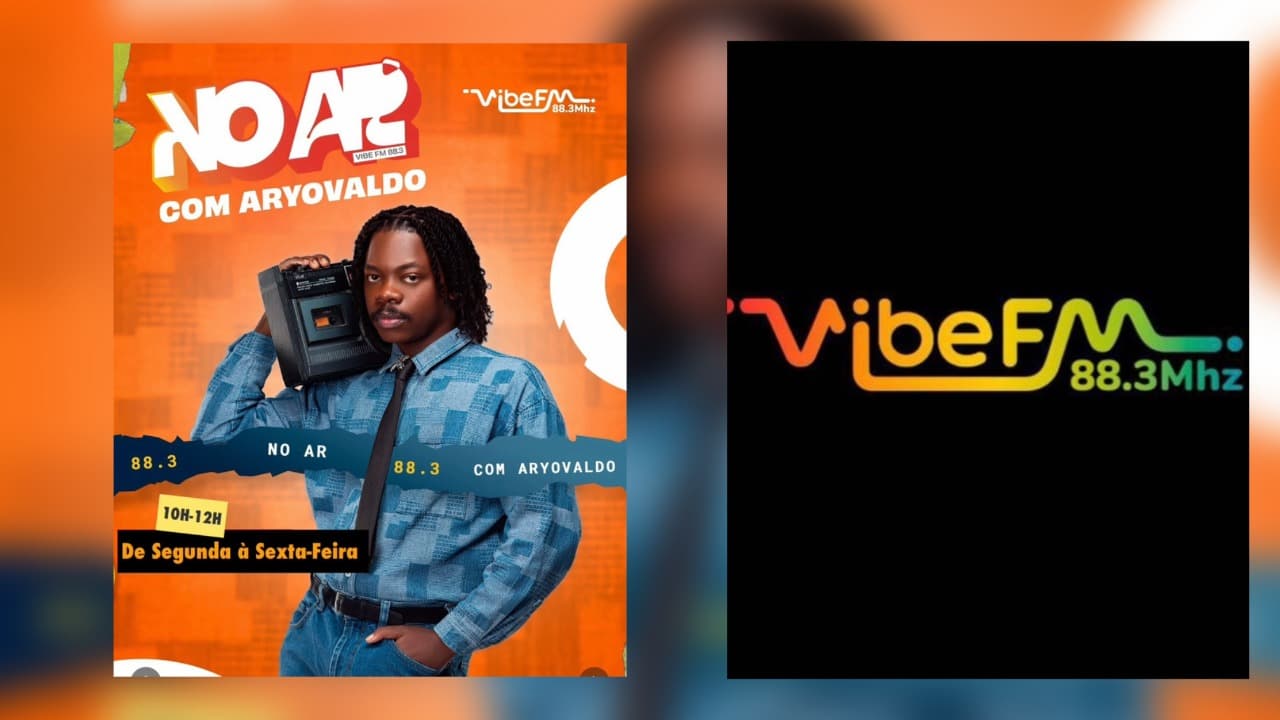 Aryovaldo leva a sua voz para a Vibe FM e transforma a comunicação em extensão do seu universo criativo