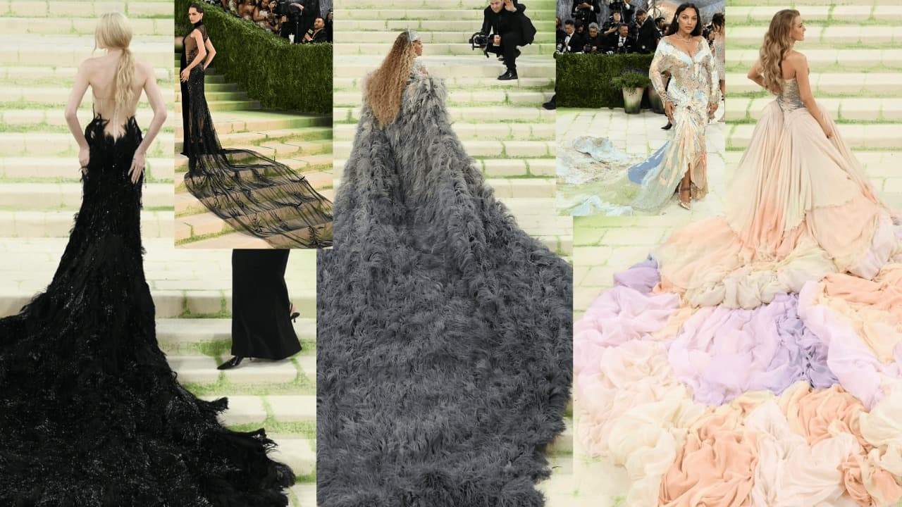 A cauda como obra de arte no Met Gala 2026