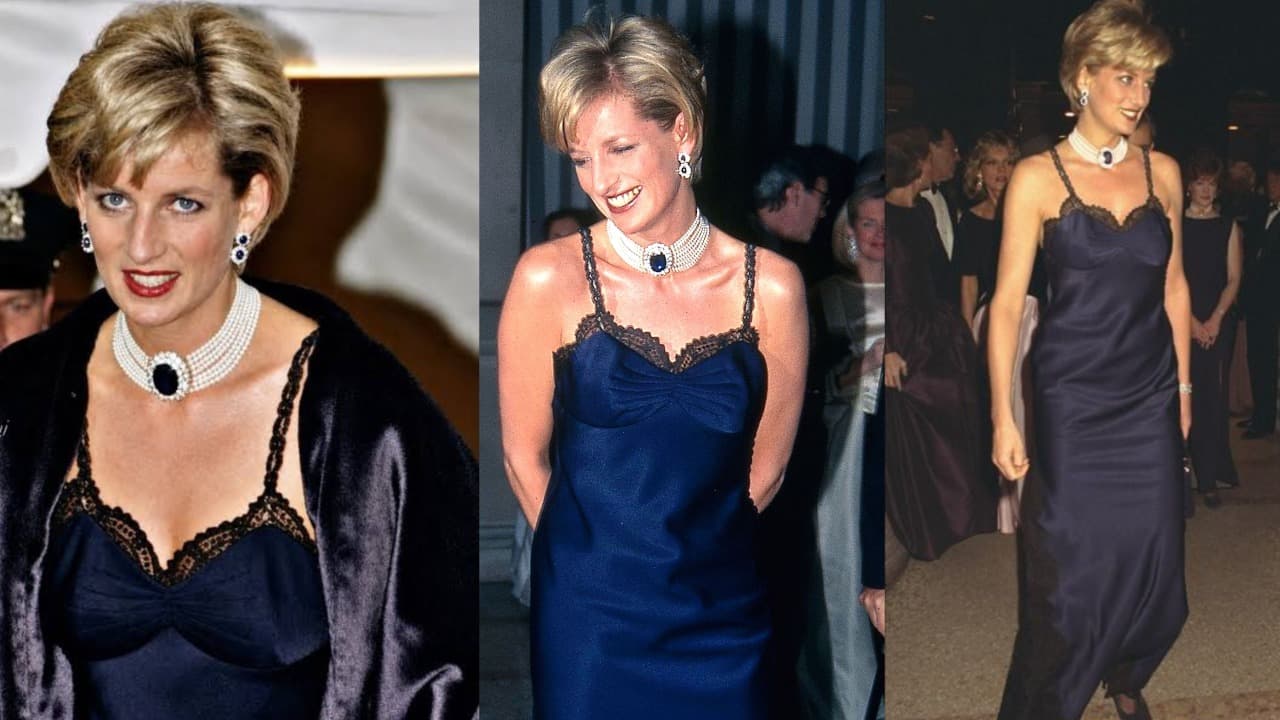 O vestido Dior que transformou Princesa Diana no Met Gala de 1996 num momento histórico