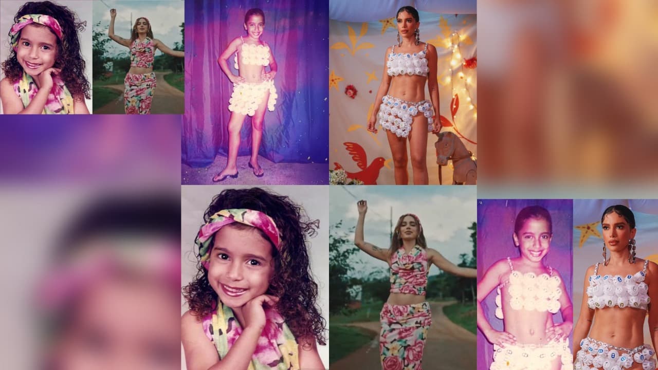 Anitta recria looks da infância e transforma memórias pessoais em estética da era “Equilibrivm”