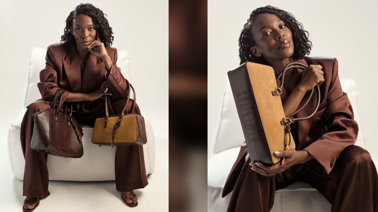 Lurinela é um dos rostos da Santa Lolla em Angola e representa uma nova força feminina na moda