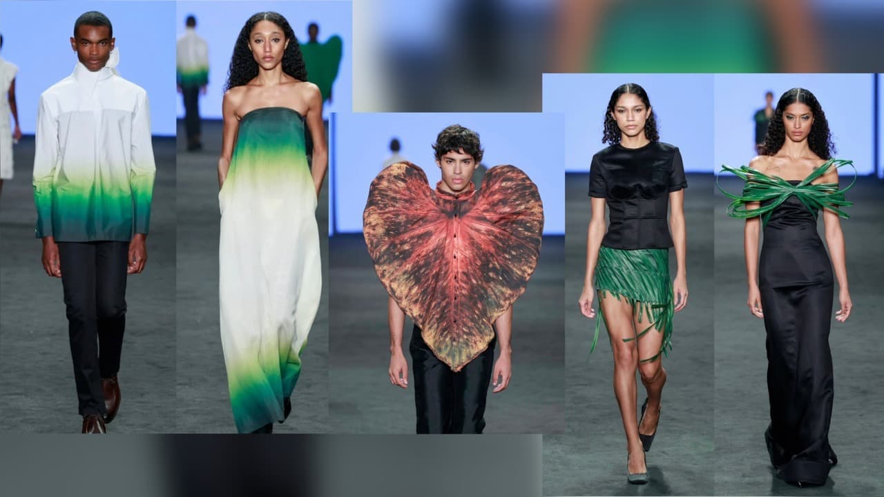Normando leva a natureza para a passarela e transforma o desfile em experiência