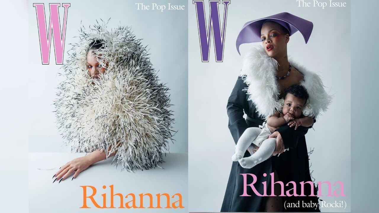 Rihanna transforma maternidade em estética editorial e apresenta a sua filha Rocki como nova figura da cultura pop