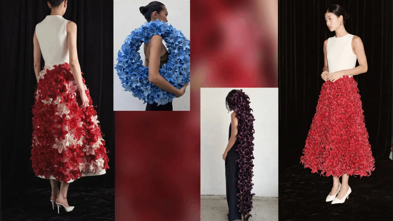 Quando a moda encontra a botânica