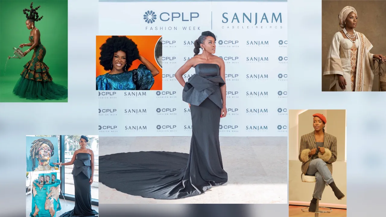 Cutana Carvalho a voz feminina que levou propósito e identidade africana à CPLP Fashion Week