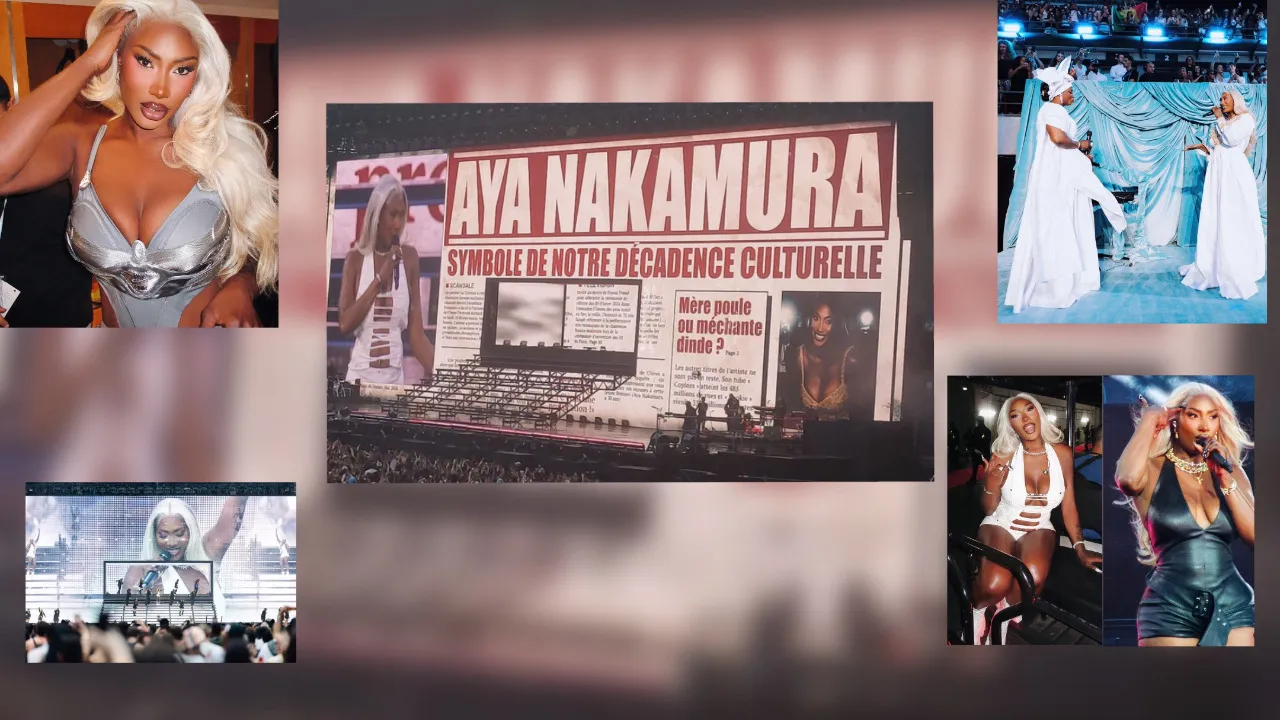 AYA NAKAMURA CALA OS CRÍTICOS E TRANSFORMA O STADE DE FRANCE NUMA CELEBRAÇÃO DA ÁFRICA, DAS MULHERES E DA RESISTÊNCIA