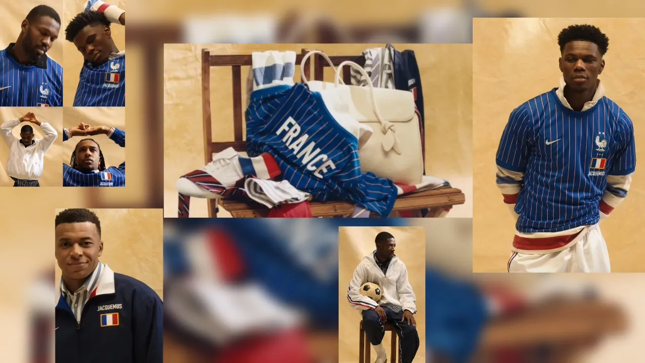 Jacquemus veste a seleção francesa e transforma o futebol num desfile de elegância