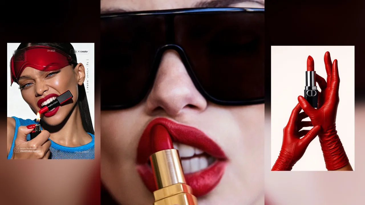 O PODER DO BATOM VERMELHO E DOS ACESSÓRIOS MARCANTES