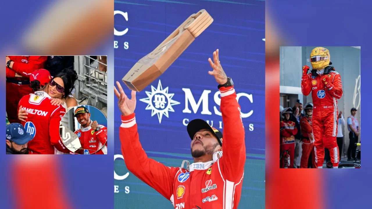 Lewis Hamilton vence pela Ferrari e revive frase que o ajudou a reencontrar a sua essência