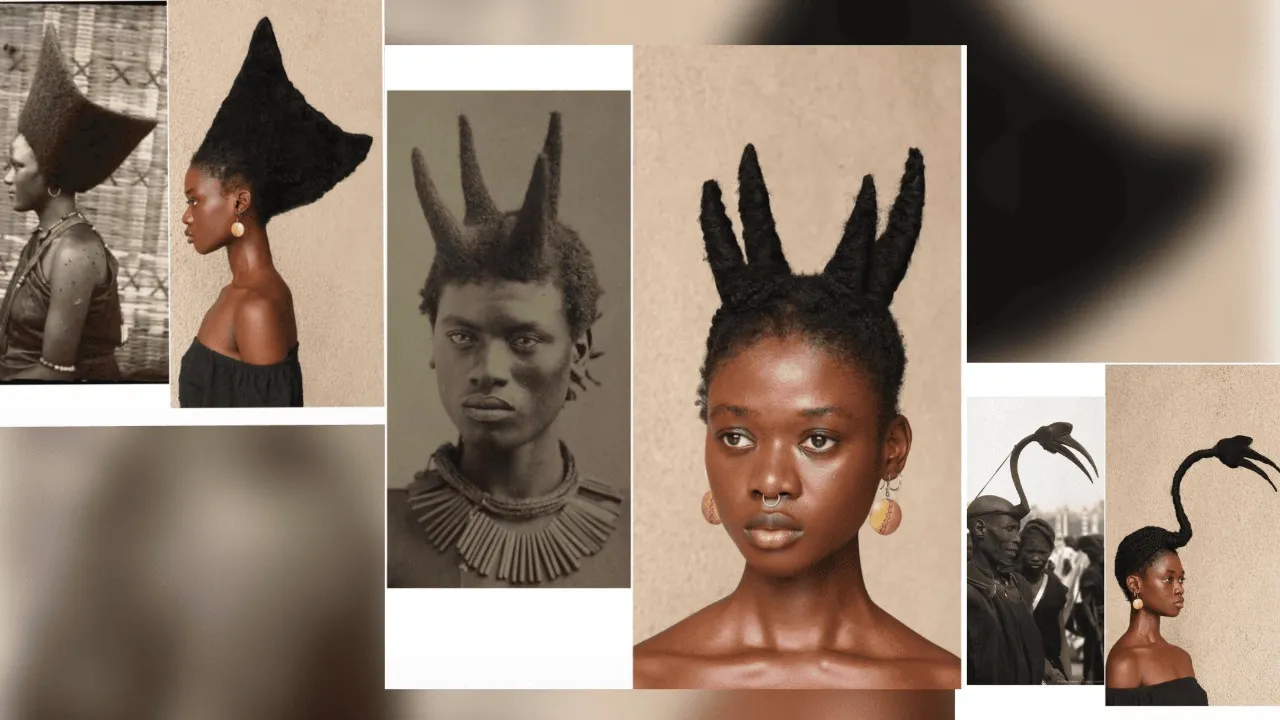 Laetitia Ky transforma cabelo em arte e resgata a história dos penteados africanos pré-coloniais
