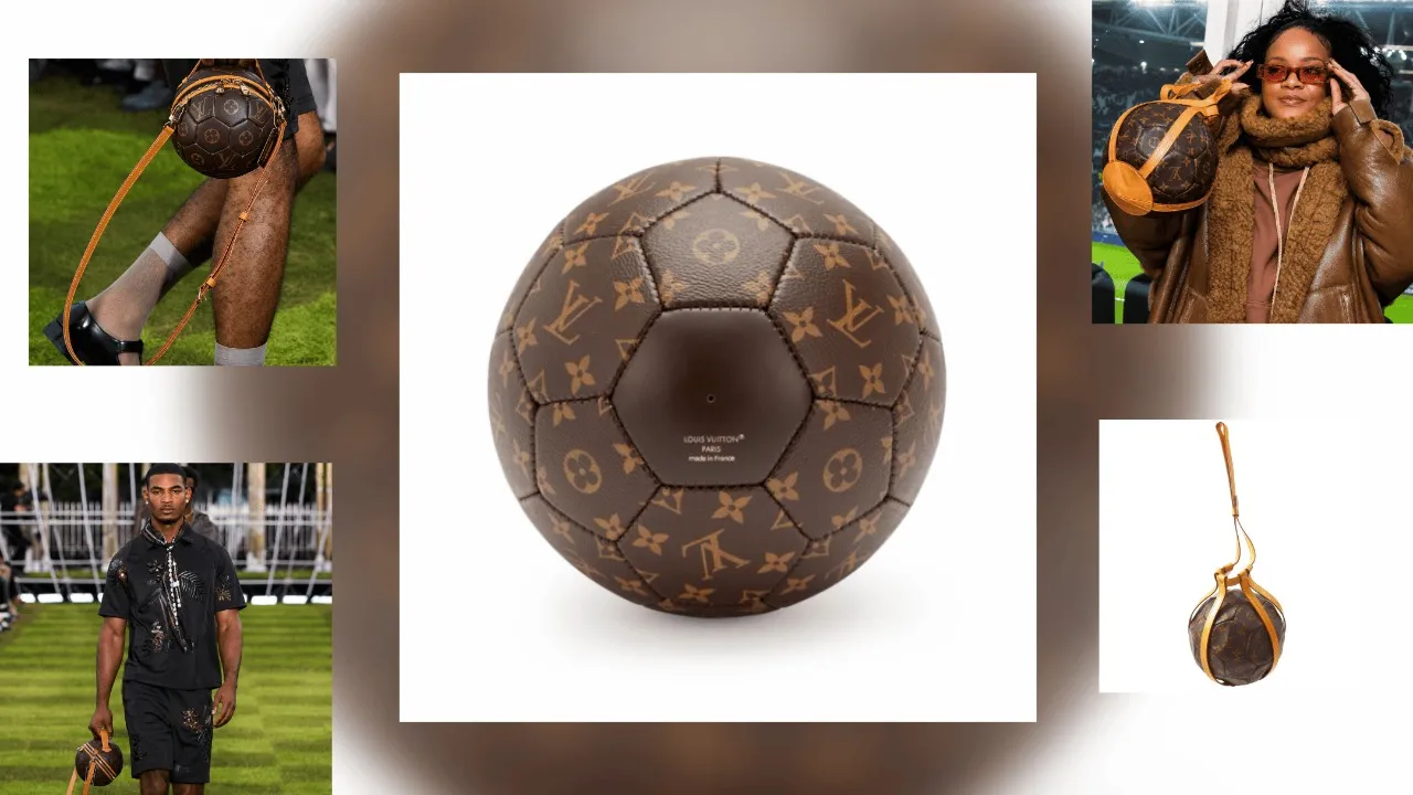 Louis Vuitton transforma bola de futebol em item de luxo e reacende a paixão entre moda e esporte