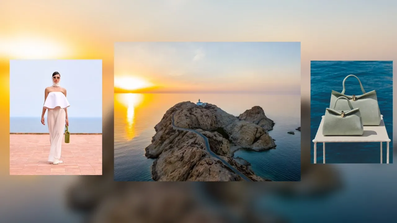 Jacquemus transforma farol histórico em passarela e reforça sua visão de luxo mediterrâneo