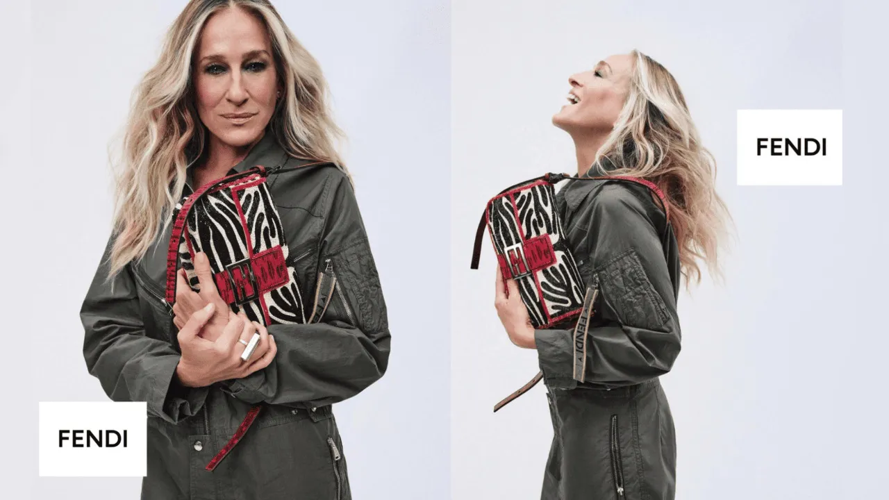 Sarah Jessica Parker revive Carrie Bradshaw para nova campanha da Fendi