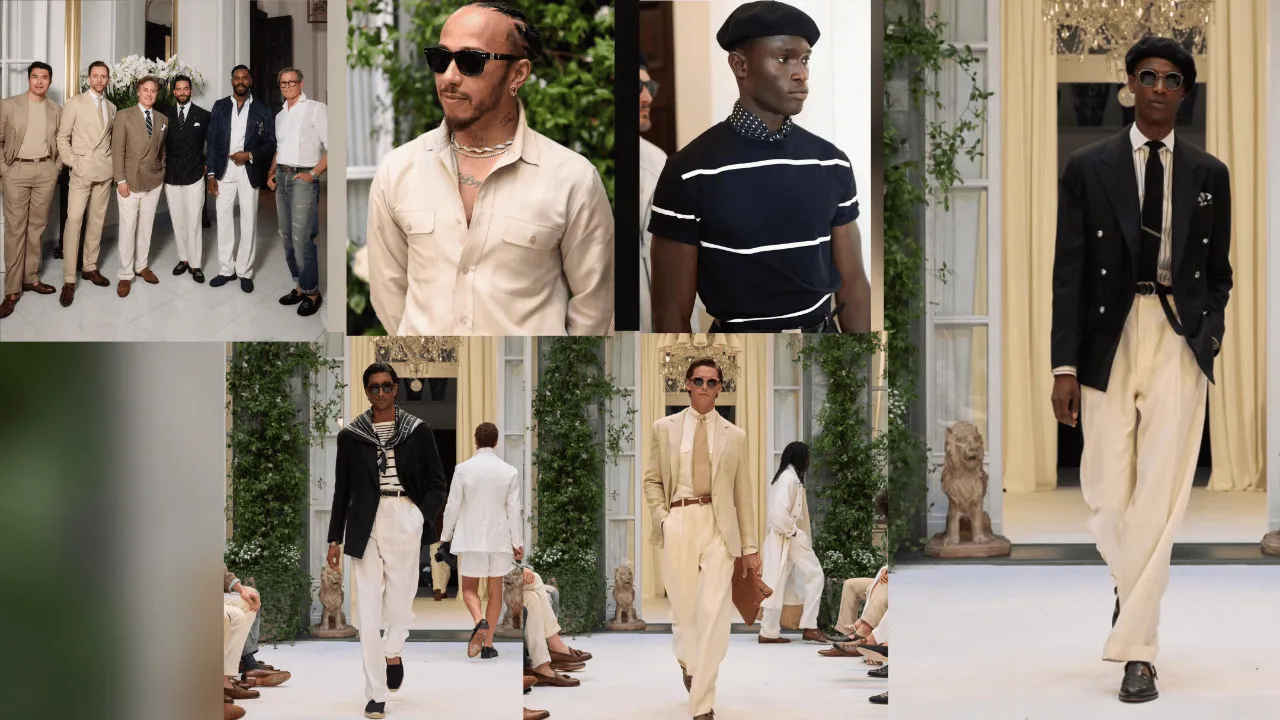 Ralph Lauren apresenta a Primavera 2027 em Milão e reafirma a elegância intemporal da moda masculina