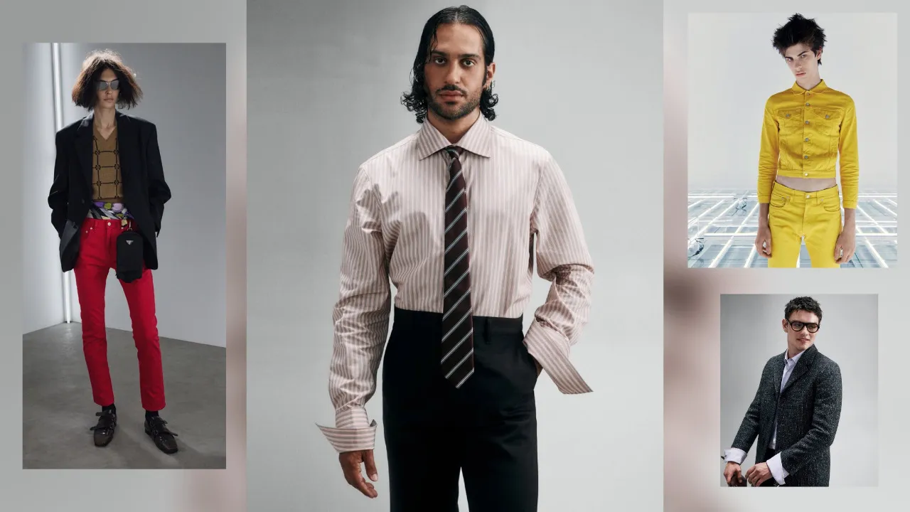 Prada Primavera/Verão 2027: o regresso da silhueta skinny redefine a moda masculina