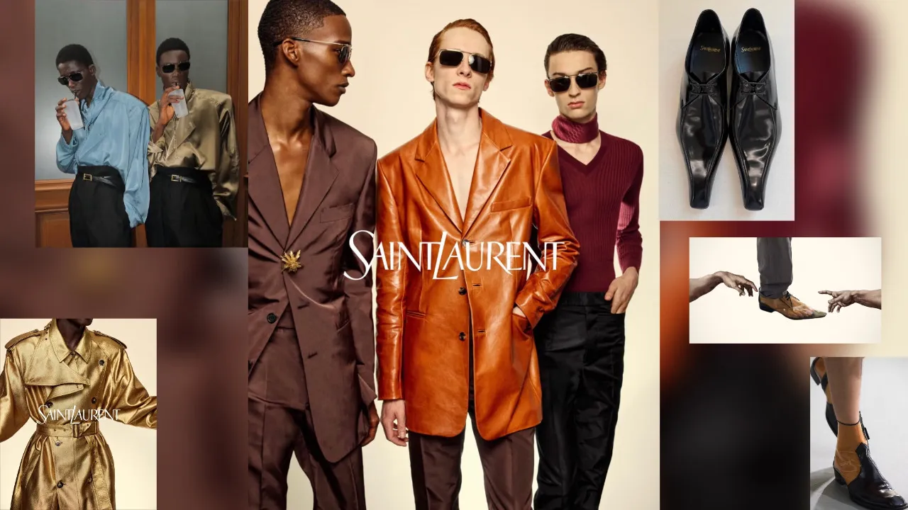 Saint Laurent Verão 2027: Anthony Vaccarello apresenta um novo manifesto de elegância masculina