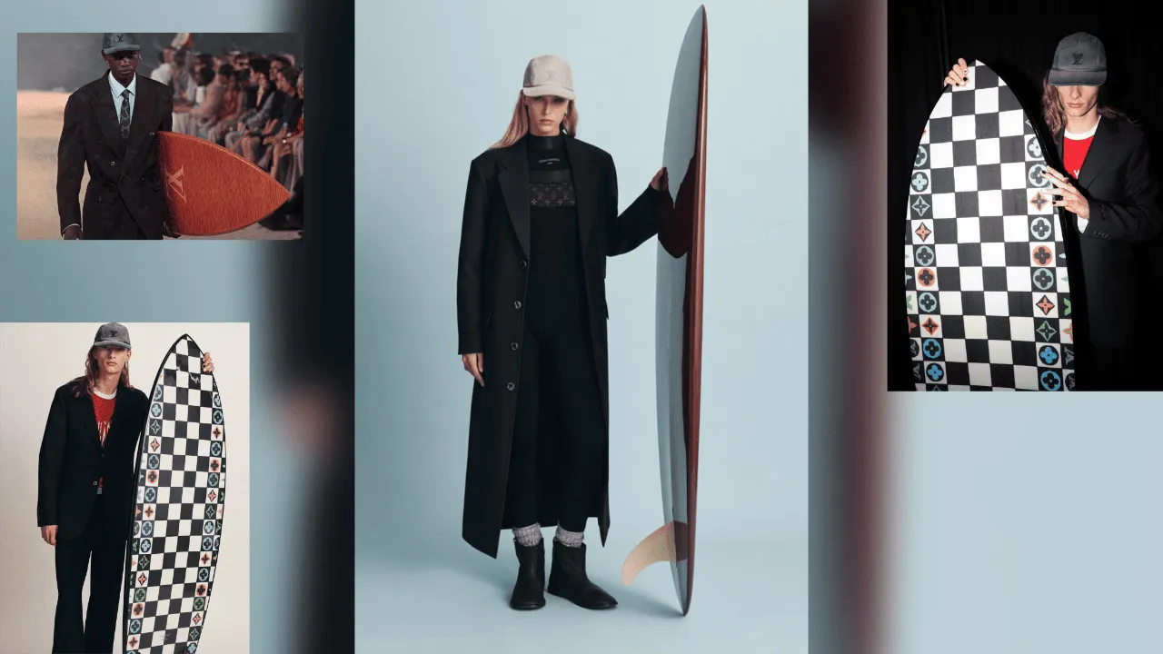 Pharrell Williams leva a cultura negra do surf para a passerelle da Louis Vuitton