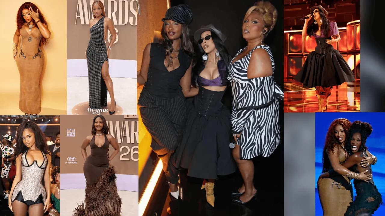 BET Awards 2026: a moda brilhou tanto quanto os vencedores da noite