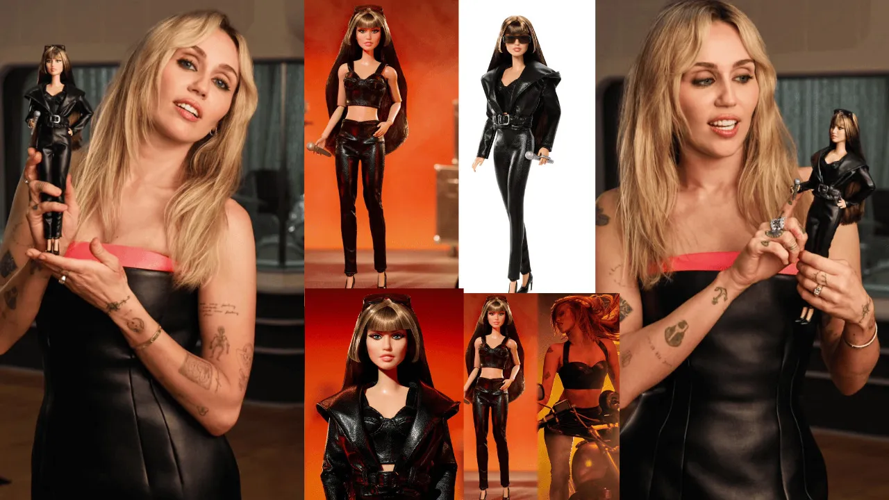 Miley Cyrus ganha uma Barbie inspirada na era “Something Beautiful”