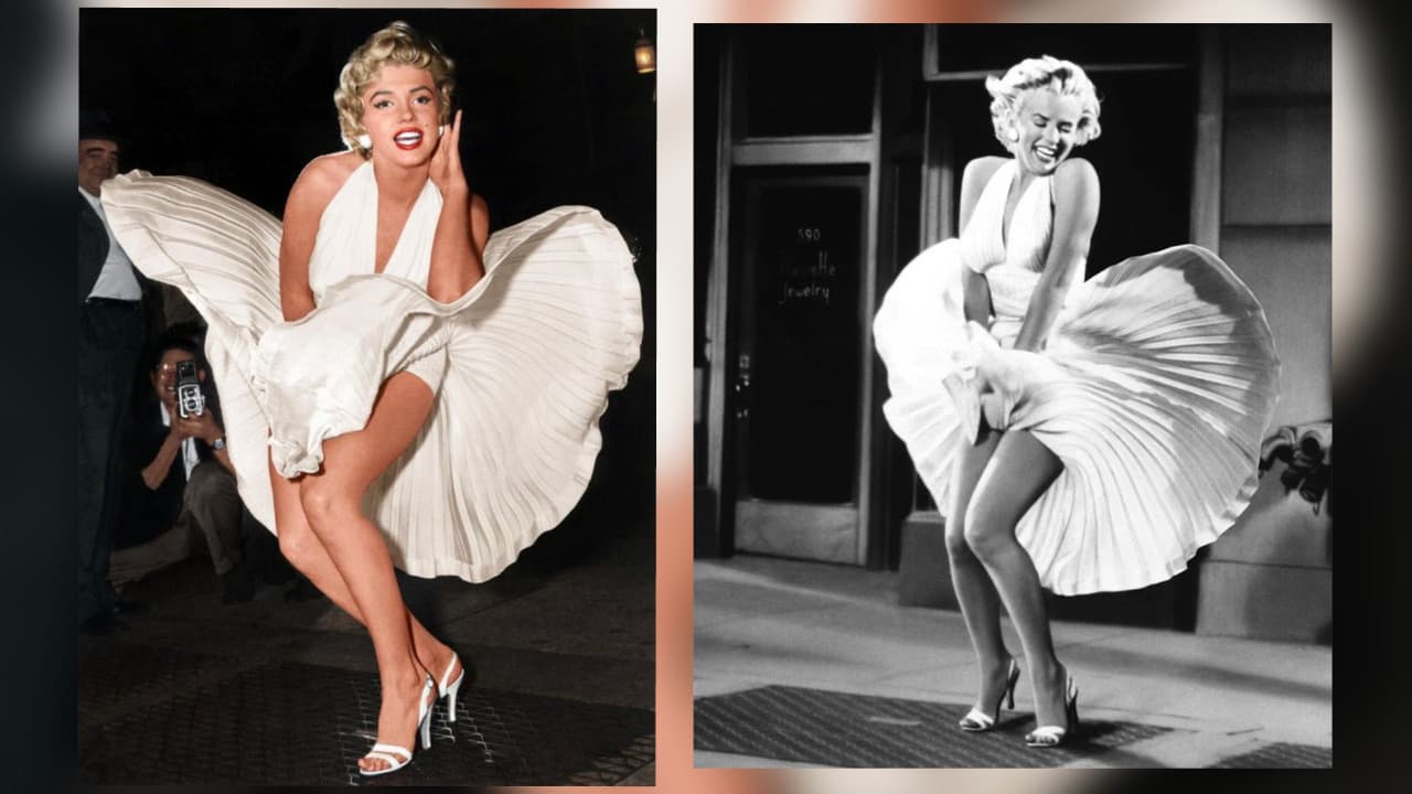 O vestido branco que eternizou Marilyn Monroe