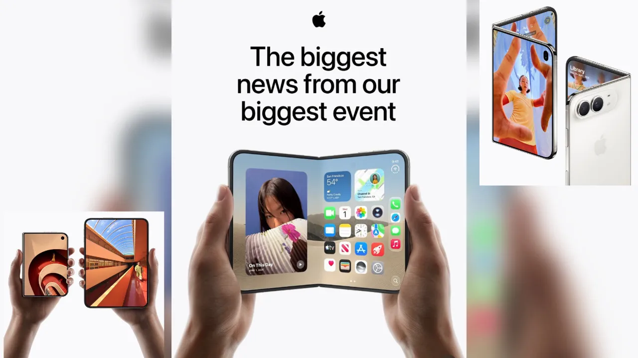 Apple apresenta o iPhone Duo e entra finalmente na era dos smartphones dobráveis