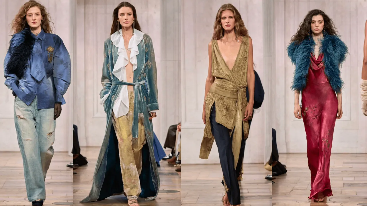 Ralph Lauren abre a temporada de Nova Iorque com uma nova visão do romantismo americano
