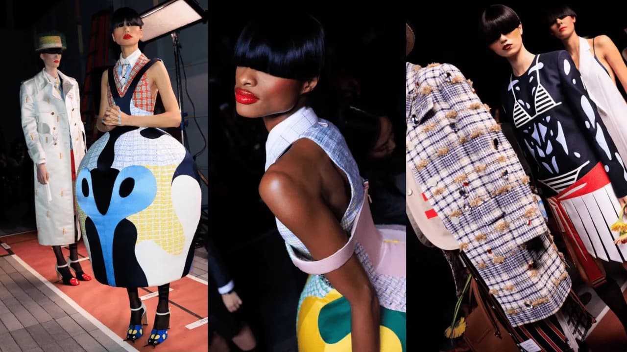 Thom Browne transforma insetos numa fantasia de alta-costura em Nova Iorque