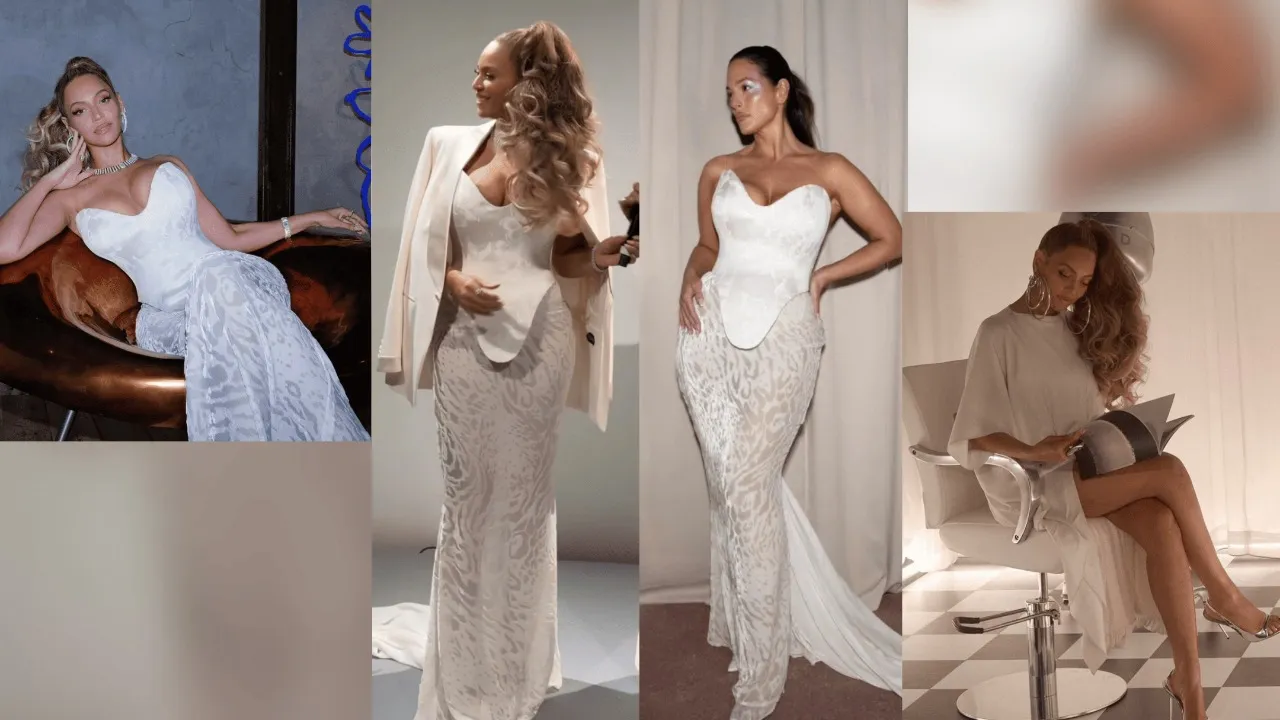 Beyoncé leva a Cécred a Londres e veste Harris Reed acabado de sair da passerelle