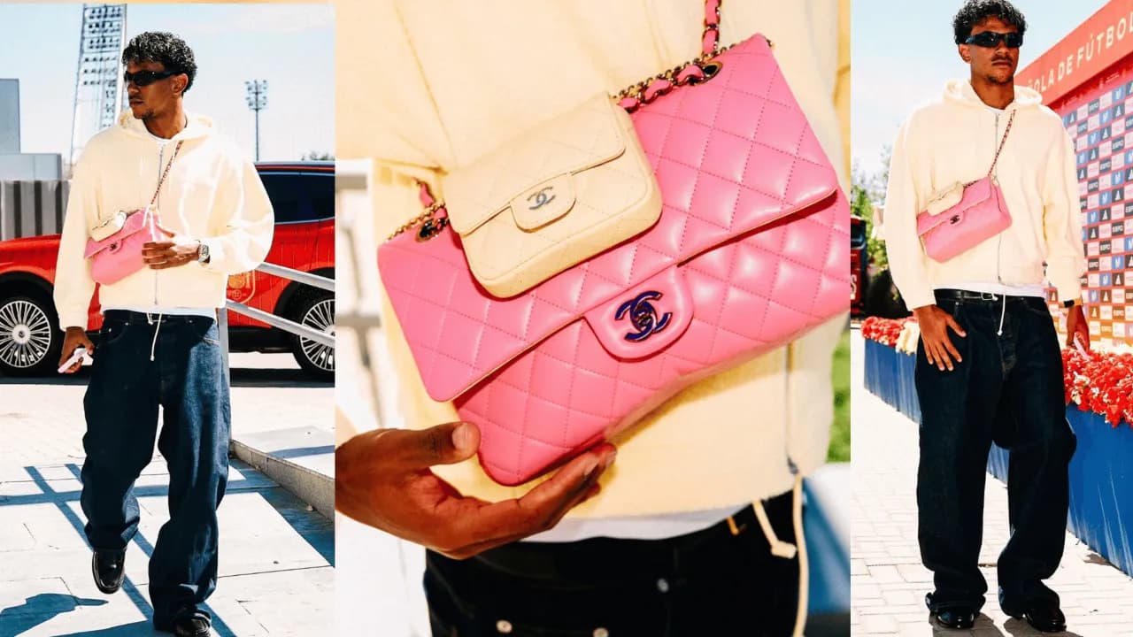 Lamine Yamal transforma duas bolsas Chanel numa declaração de estilo