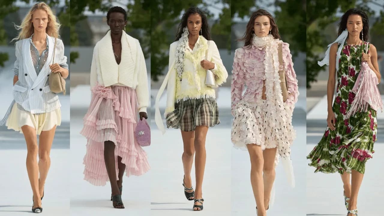 Dior transforma a Primavera Verão 2027 num jardim de elegância e liberdade