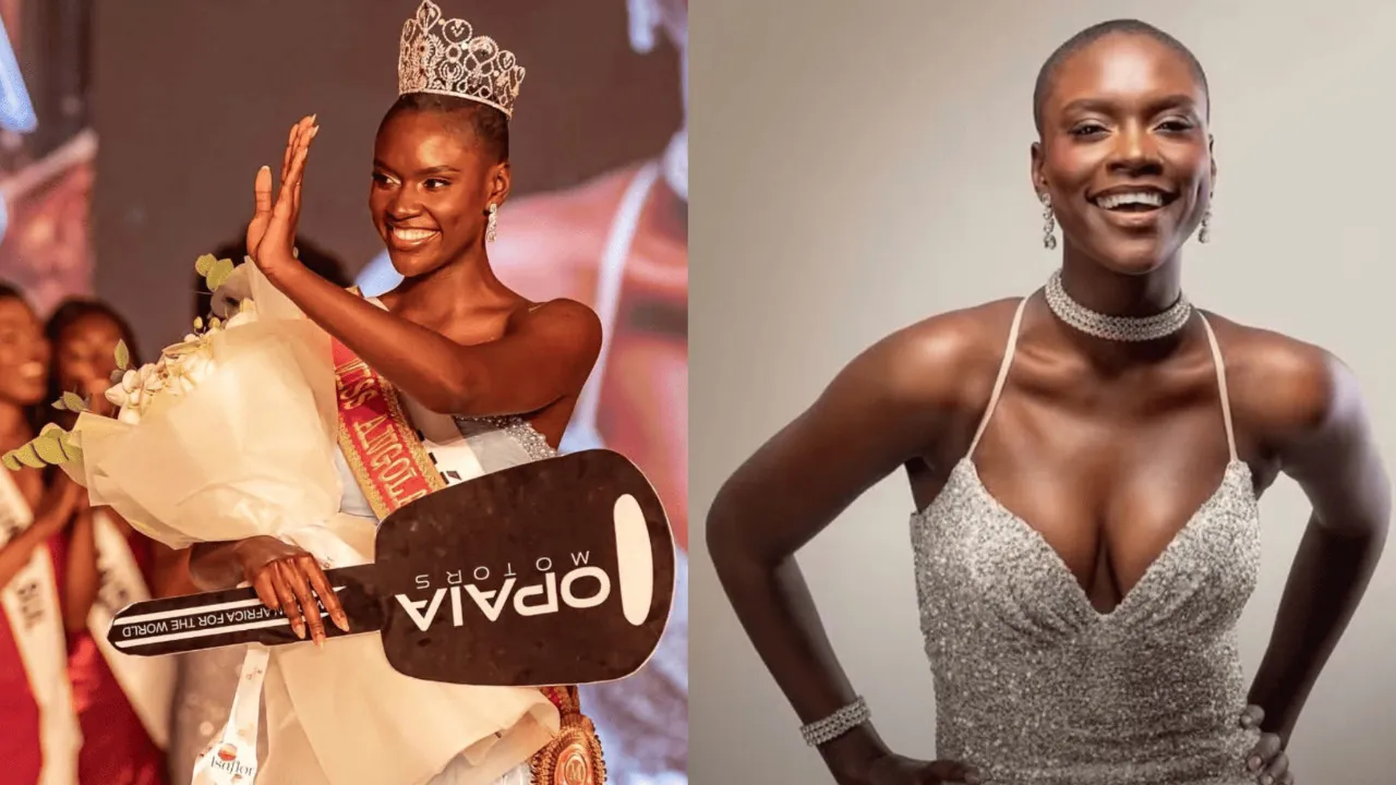 EUGÉNIA DAS NEVES É A NOVA MISS ANGOLA UNIVERSO