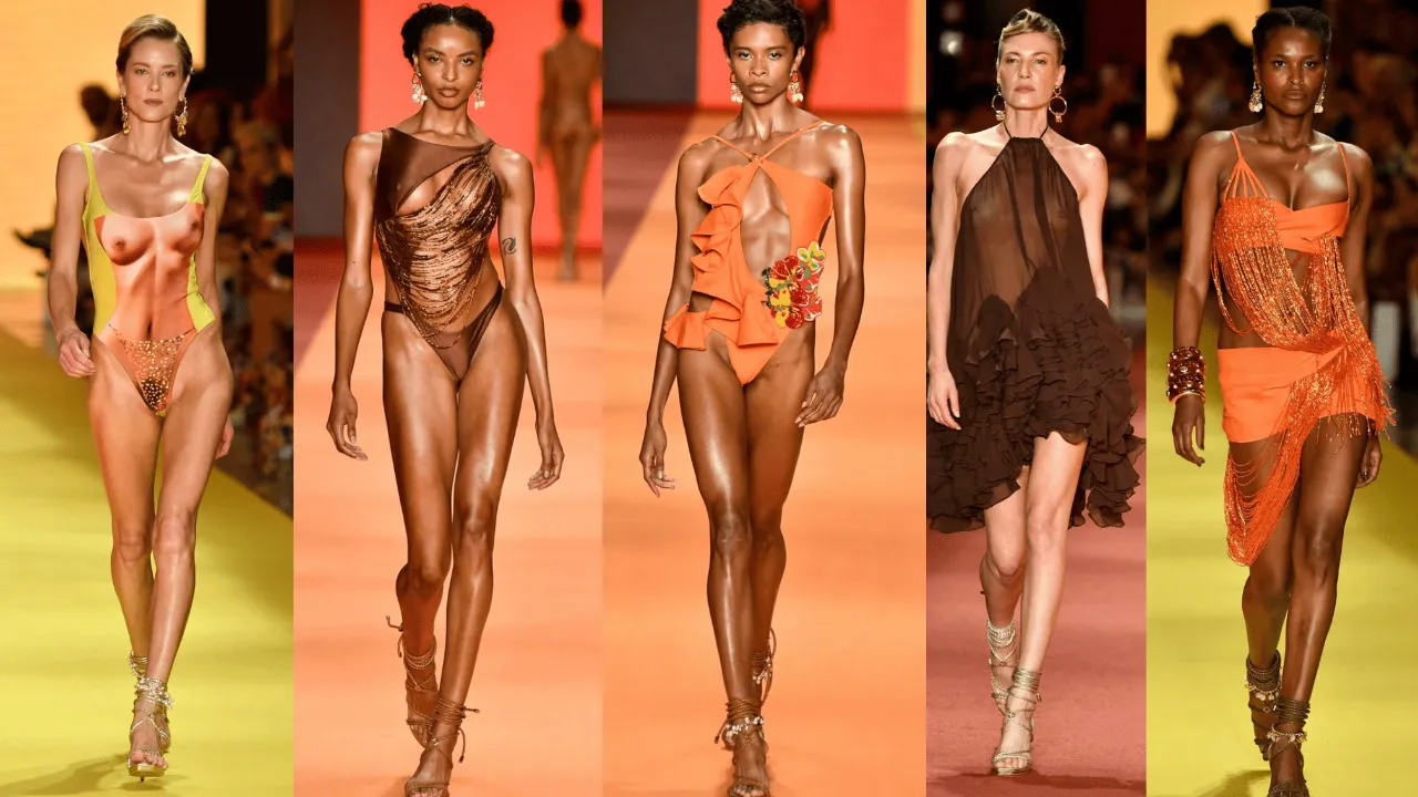 SLAMA REGRESSA À SÃO PAULO FASHION WEEK COM UMA HOMENAGEM A CARMEN MIRANDA E IEMANJÁ